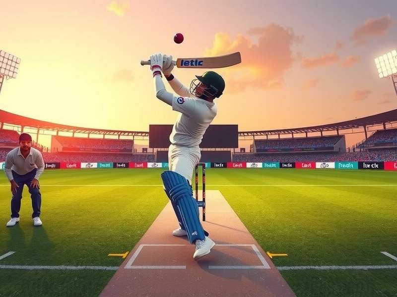 VR Cricket Supreme Strike batting interface